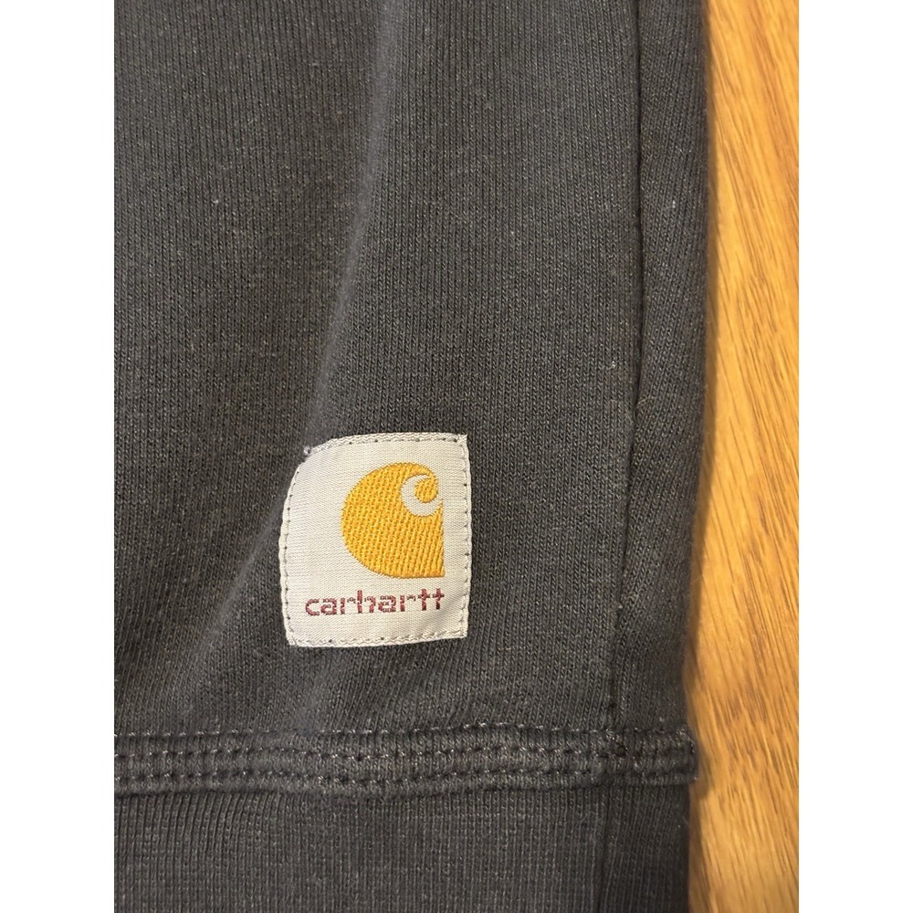 Custom Mullis Race Cars Carhartt Original Fit Sz L Black Crew Neck Sweatshirt - Picture 5 of 7